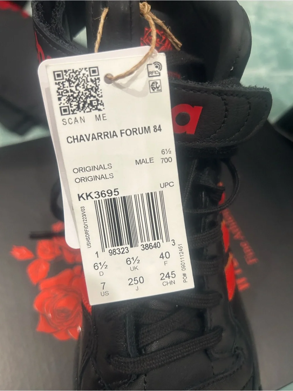 Adidas X Willy Chavarria Hightop Sneakers